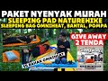 REKOMENDASI SLEEPINGPAD NATUREHIKE, SLEEPING BAG HANGAT, BANTAL, POMPA | PAKET TIDUR NYENYAK