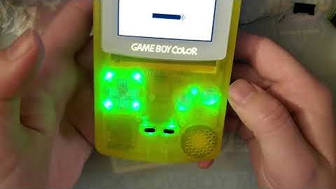 FunnyPlaying Game Boy Color Button LED Kit