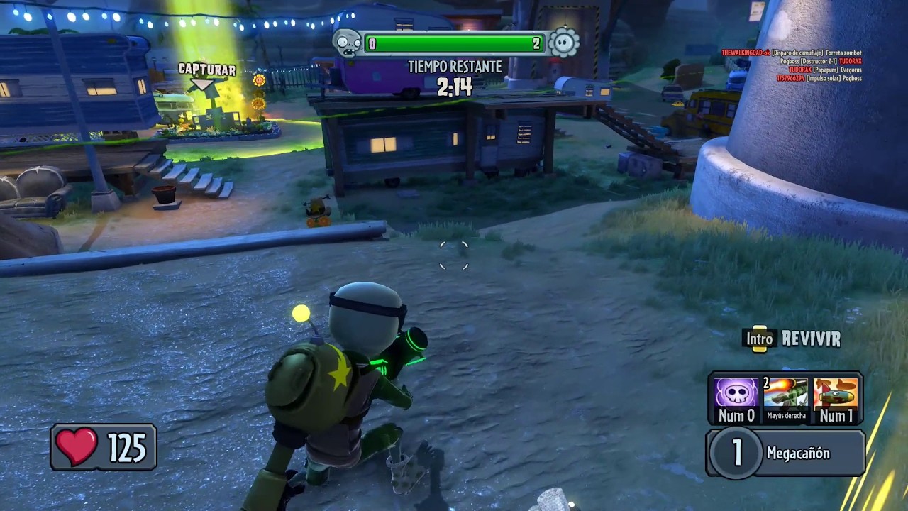 PVZ Garden Warfare  Soldados en acción