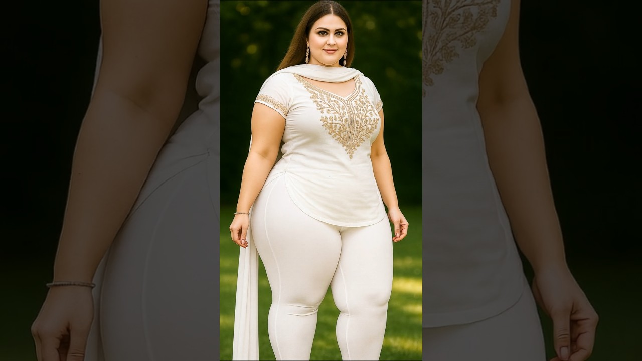 Elegant Muslim Girl in Traditional Dress | Graceful Look | Trending Fashion 2025 