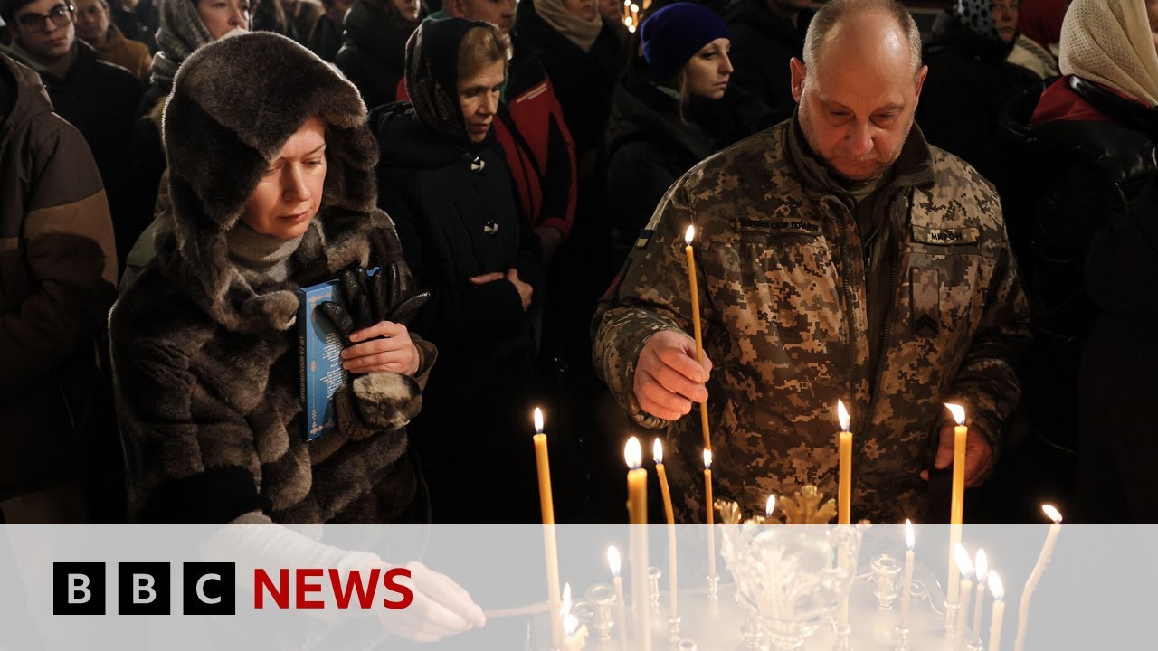 Ukraine celebrates Christmas on 25 December for first time – BBC News