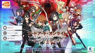 Sword Art Online Integral Factor CBT[ソードアート・オンライン インテグラル・ファクター] MMO Android Gameplay + Link Download