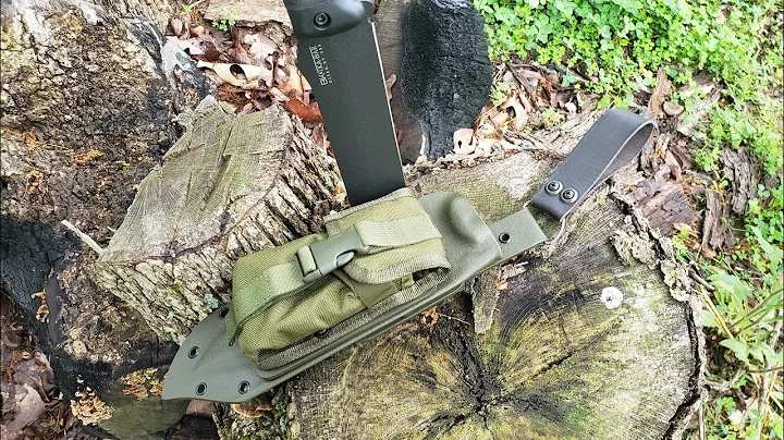 Kabar Becker BK9 - Custom Kydex Survival Sheath