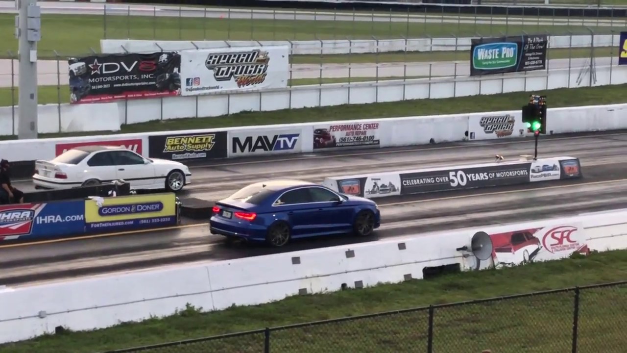 1999 BMW E36 M3 vs 2015 Audi S3 PBIR - YouTube