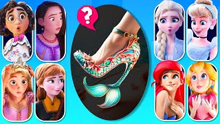  Guess The Character By Crown Dress Shoe Princess Disney Character Quiz Disney Song