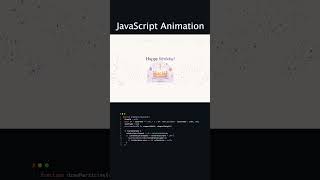 Birthday Cake Animation Using javaScript!