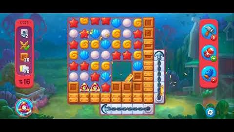 Fishdom Hard Level 17275 (with timed boosters [Super Lightning]) @choraelmin 