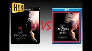 ▶ Comparison of The Phantom of the Opera 4K HDR10 vs Regural Blu-Ray Edition