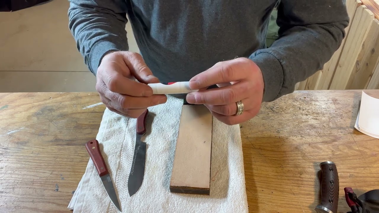 Knife Stropping Tutorial 