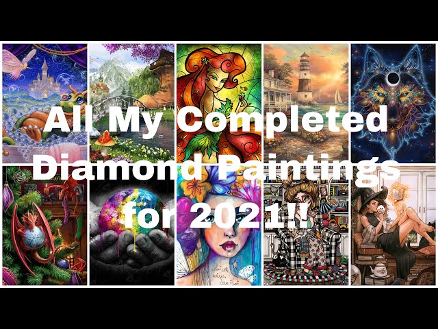 What to Do with a Finished Diamond Painting – Diamond Art Club