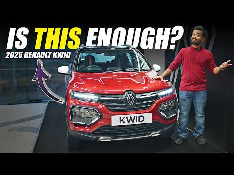 Renault Kwid prices SLASHED ➡️ Top Manual variant now @ ₹6 lakh OTR | First Look