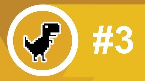 Chrome offline game Java programming tutorial - #3