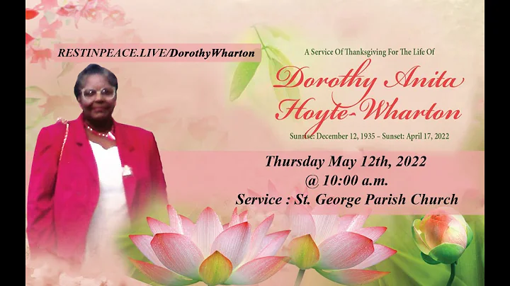 Live Stream for Dorothy Hotyte-Wharton