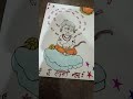 Cute Hanuman drawing