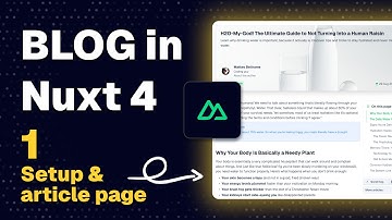 Nuxt Content + Nuxt 4: create a blog to make your readers addicted (Part 1)