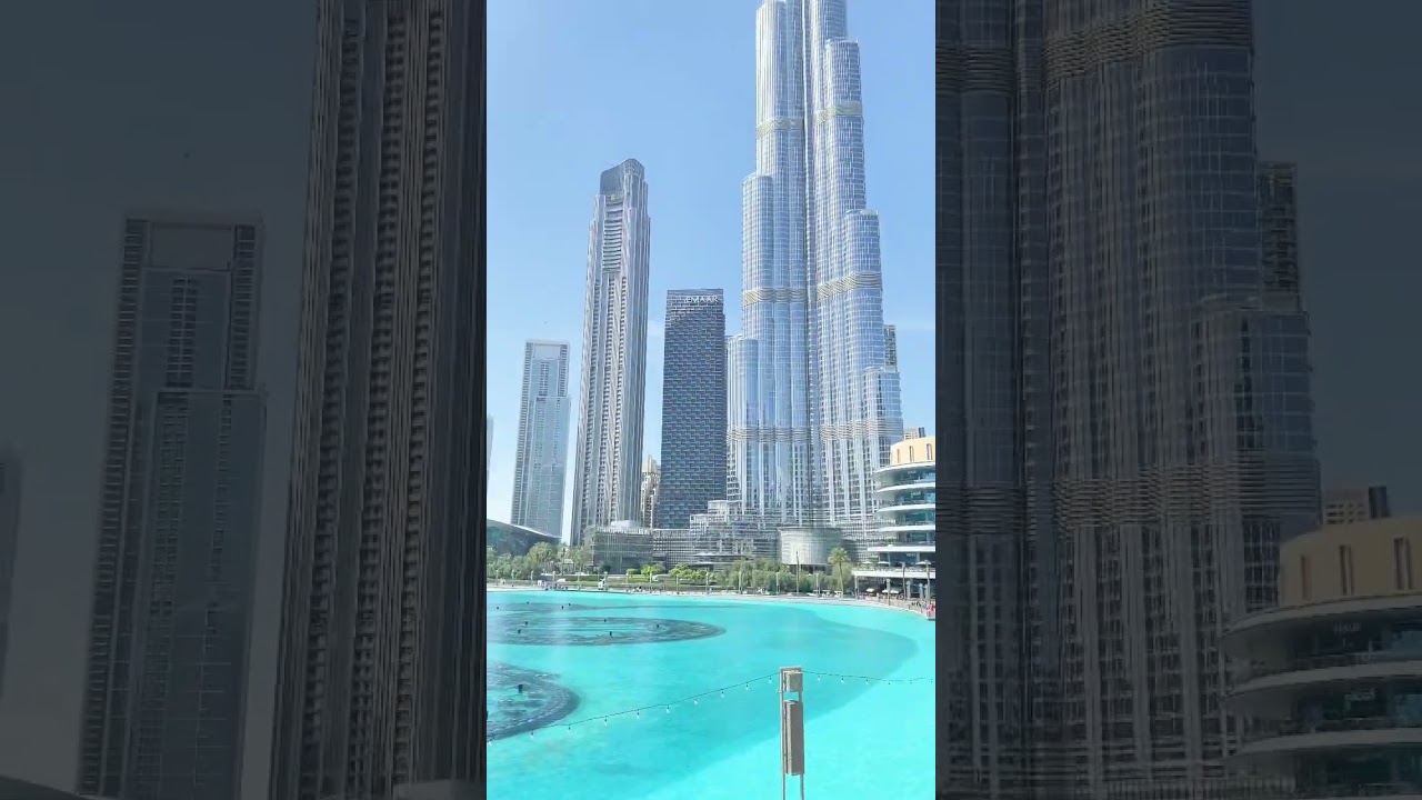 World tallest tower & most beautiful burj khalifa#dubaivlog #dubaicity#dubailovers#dubailife #shorts
