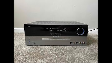 How to Factory Reset Harman Kardon AVR 240 7.1 Home Theater Surround Receiver