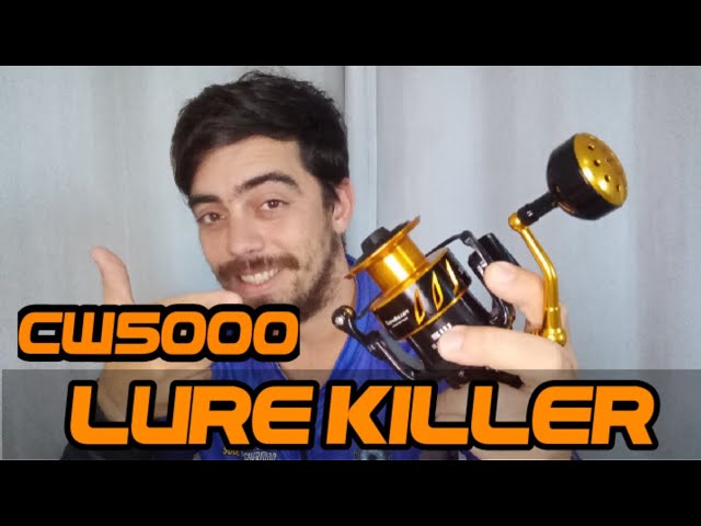 MOLINETE COMPRADO NO ALIEXPRESS - LURE KILLER CW 5000 #pescaria #pesca  # #aliexpress #top 