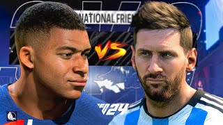 Mbappe Vs Messi ! Ea Sports Fc 24 (Epic Gameplay In Volta Football)