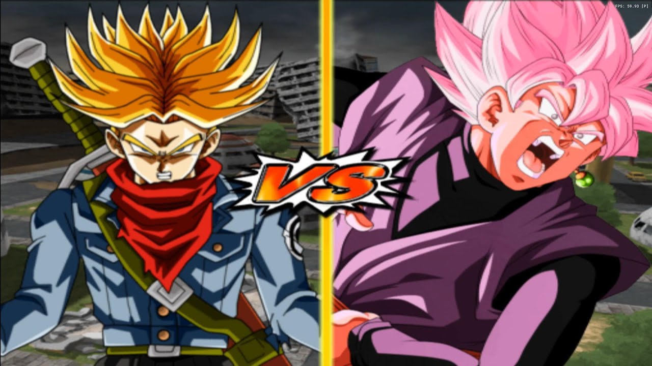Trunks & Beast Gohan Vs Black Goku & Zamasu! DBBT 3