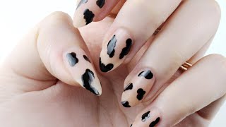 Nail Art Designs | Cow Print Nails Tutorial