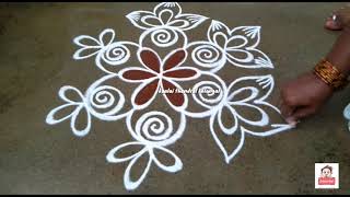Aadi velli//Aadi kiruthigai special aadi 18 designs rangoli kolangal@KaalaiThendralkolangal