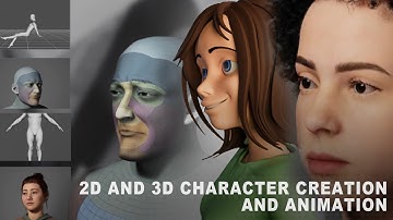 3D Character Creation & Animation