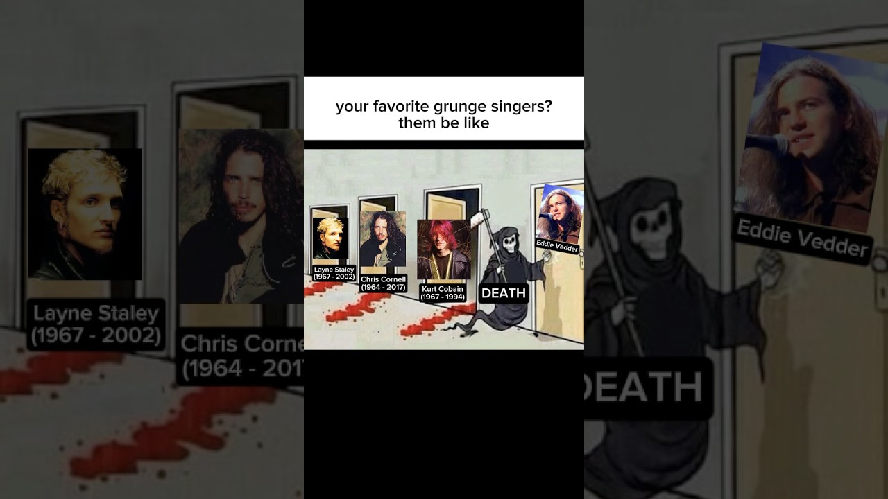 Who’s your favorite grunge singer? 