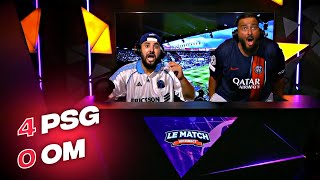 💣LA BAGARRE! PSG 4-0 OM / LIVE REACTION FEAT @mohamedhenni837