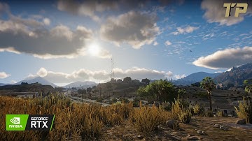GTA 5 Mods - Ultra Photorealistic Graphics Mod And Realistic Vegetation With RTGI On RTX2060
