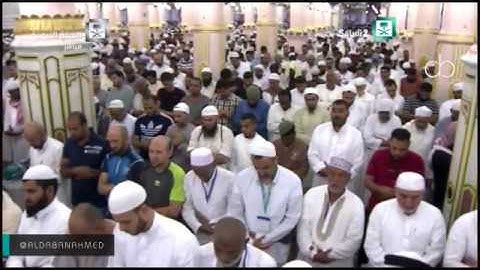 تلاوة جميلة لصلاة التراويح للشيخ صلاح البدير من المسجد النبوي ليلة ٢ رمضان ١٤٣٨