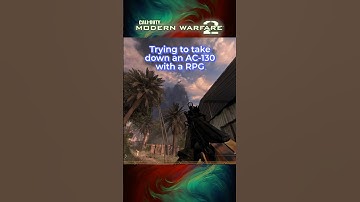Can you even take down an AC-130 with a RPG on MW2 2009 #gaming
