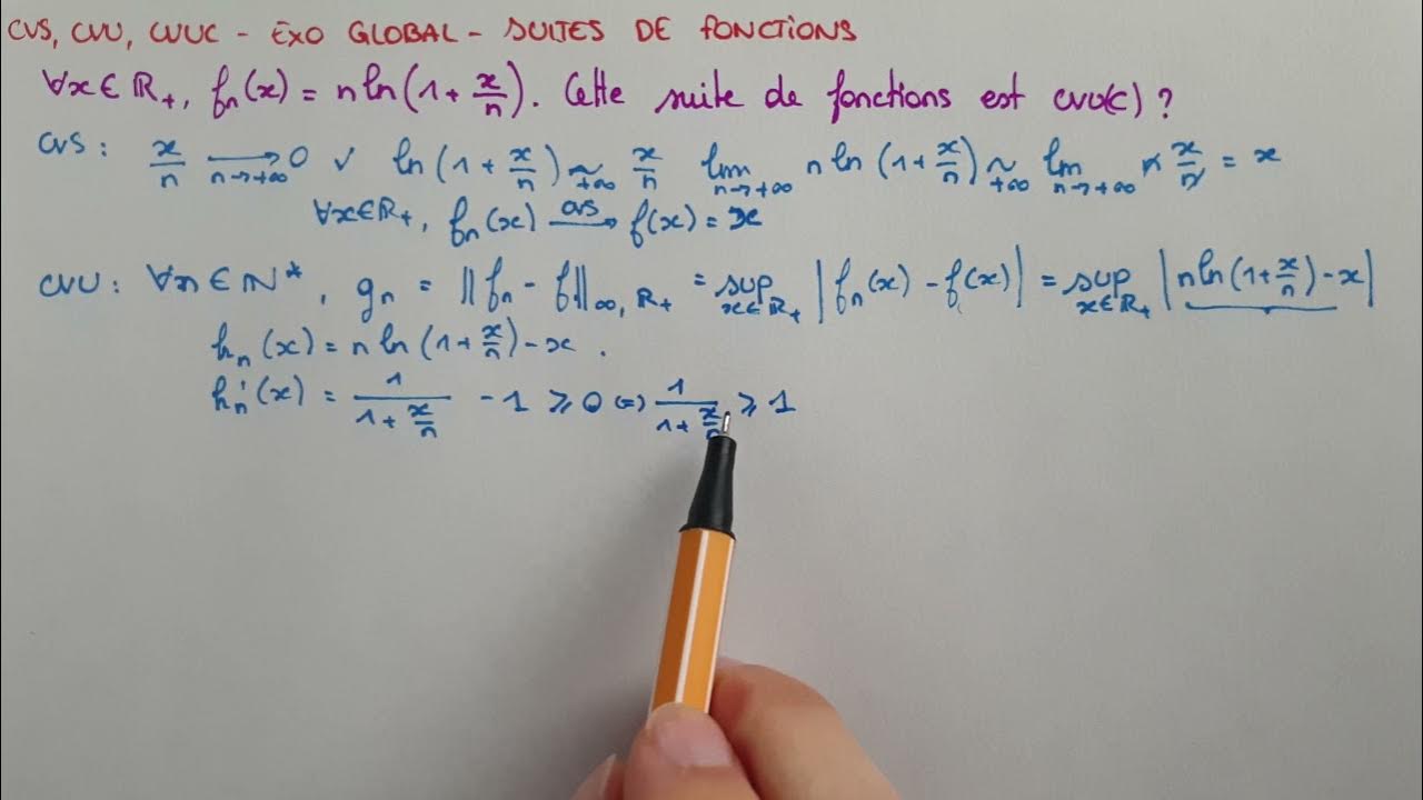 La Suite de Fonctions Converge Simplement ? Uniformément ? Sur tout