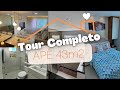 Tour pelo nosso apartamento pequeno 43m2 | + dicas de acabamentos