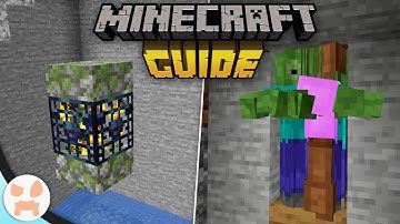 EASY ZOMBIE SPAWNER XP FARM! | The Minecraft Guide - Tutorial Lets Play (Ep. 12)