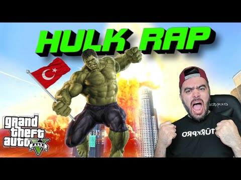 GTA 5 HULK RAP ! DEV YEŞIL ADAM (GTA 5 RAP SERILERI)