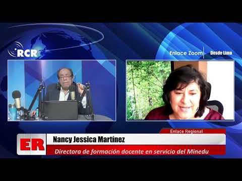 ENTREVISTA A NANCY JESSICA MARTÍNEZ, DIRECTORA DE FORMACIÓN DOCENTE EN SERVICIO, DEL MINEDU