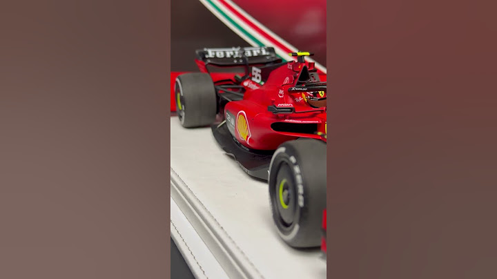 Ferrari SF-23 Carlos Sainz 2023 Winner Singapore GP | Tibormodel.com #modelcar #collectables #sainz
