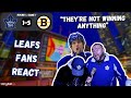 Were fked  leafs fans react tor 15 bos