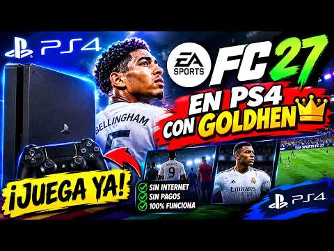 ⚽🔥 FC 27 on PS4 with GOLDHEN 🎮 Play EA Sports FC 27 on your Jailbroken PS4!