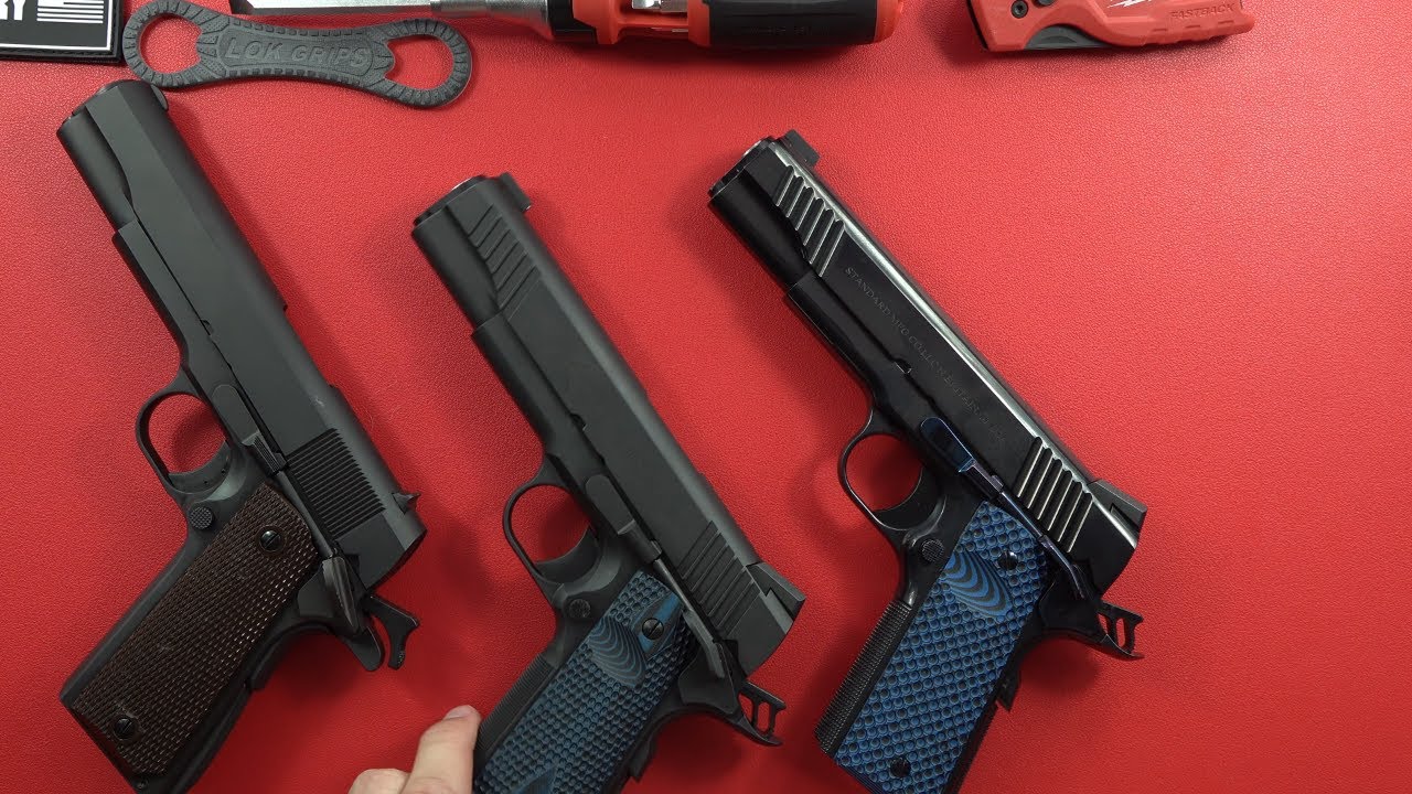 Standard Manufacturing 1911 Trifecta!
