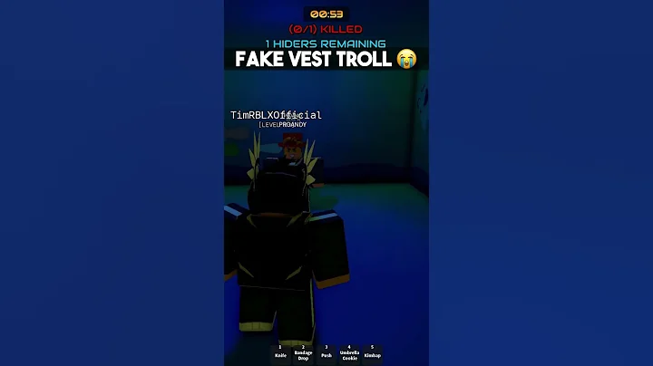 fake vest troll😭(Ink Game) #inkgame #shorts #roblox