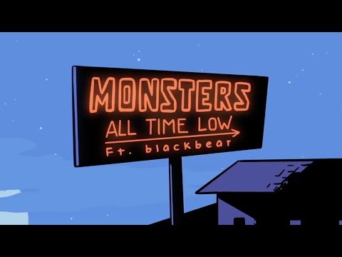 All Time Low: Monsters ft. blackbear (LYRIC VIDEO)