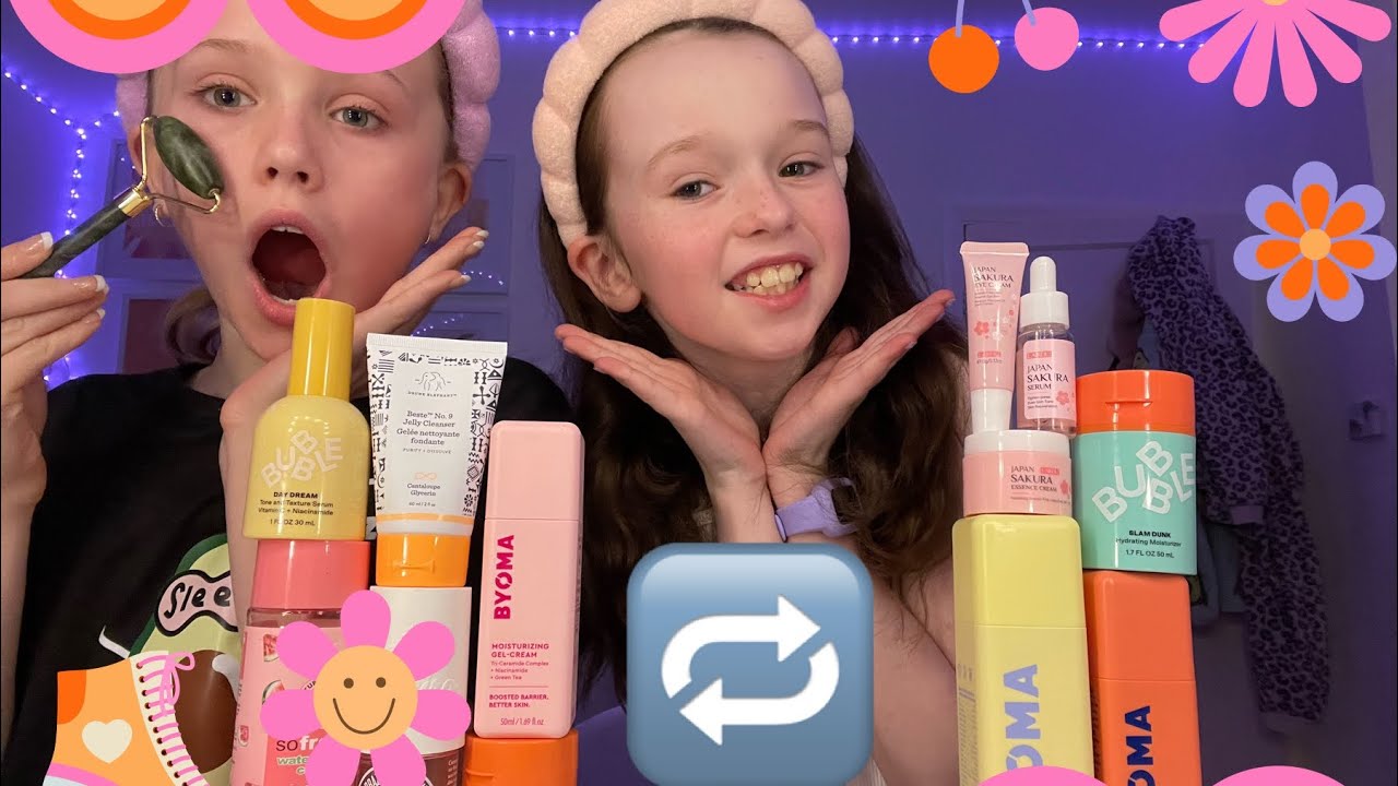Me & Izzy Swap Skincare Routines!!! 💜 
