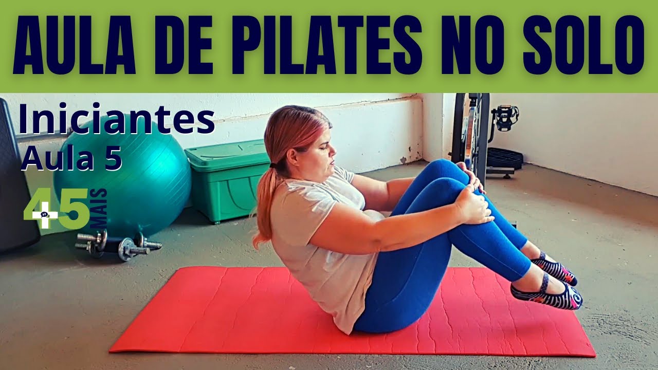 ⇨ Aula de pilates para iniciantes