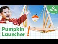 We Made a Giant Pumpkin Launcher Game! | KiwiCo
