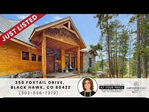 350 Foxtail Drive, Black Hawk, CO home video tour