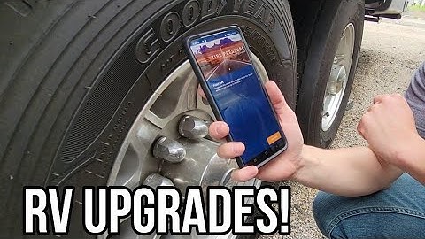 Adding some awesome tech to the RV! Lippert TireLinc and Floe