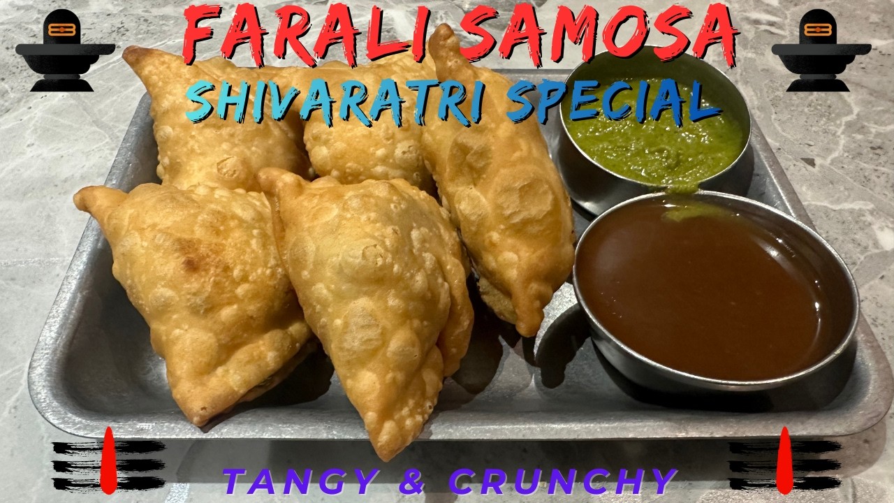 EKADASHI SPECIAL | Farali Samosa #ekadashi #recipe #indianfood #swaminarayan #shivratri #food #shiv