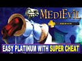 Medievil psone classic easy platinum with super cheat code  psn premium game ps4 ps5